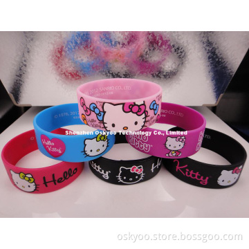 I Love Hello Kitty Silicone Hand Bands (P5108)